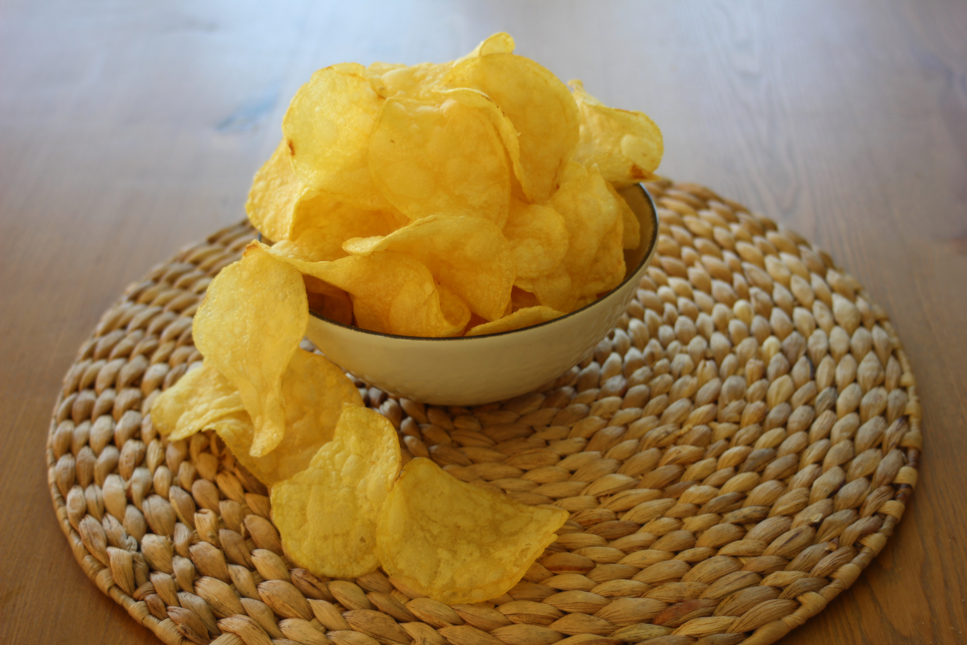 Nuestras Patatas Fritas con un toque de sal
